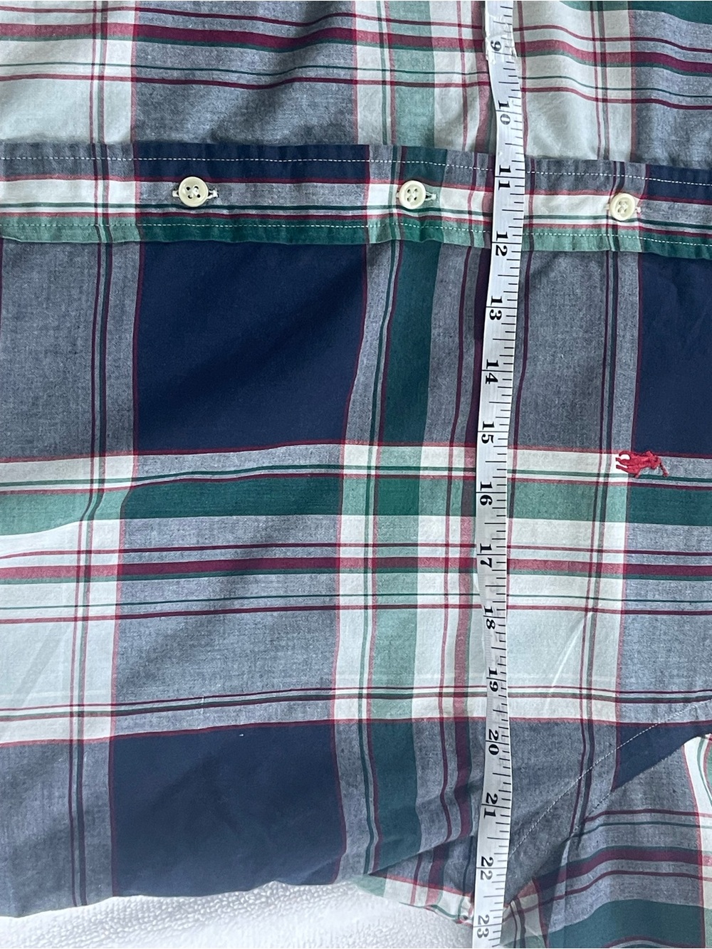 Ralph Lauren Plaid Short Sleeve Shirt Bundle-size Large - Picture 11 of 11